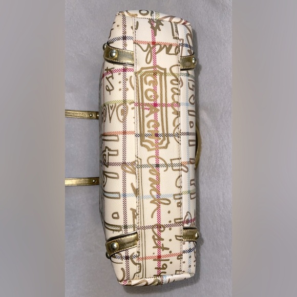 Coach Heritage Tattersall Graffiti Tote - Picture 8 of 15